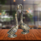 Brass Duck Pair Statue 0.54kg